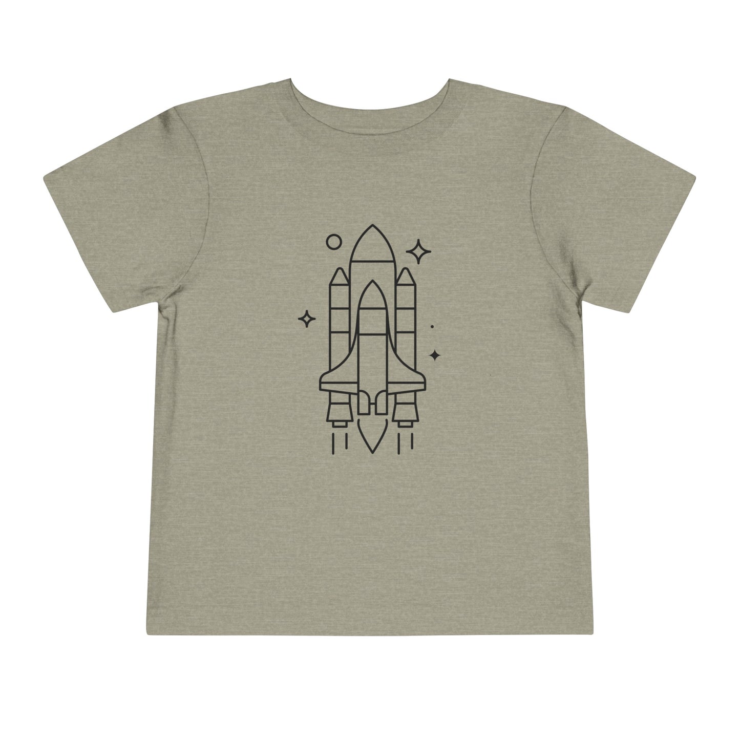 Rocket Ship Print Kids T-Shirt