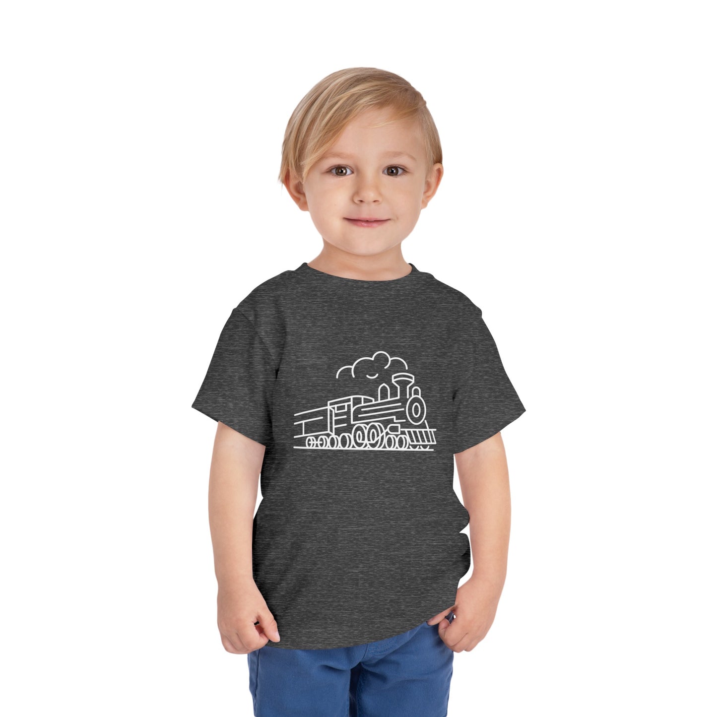Choo-Choo Train Print Toddlers T-Shirt