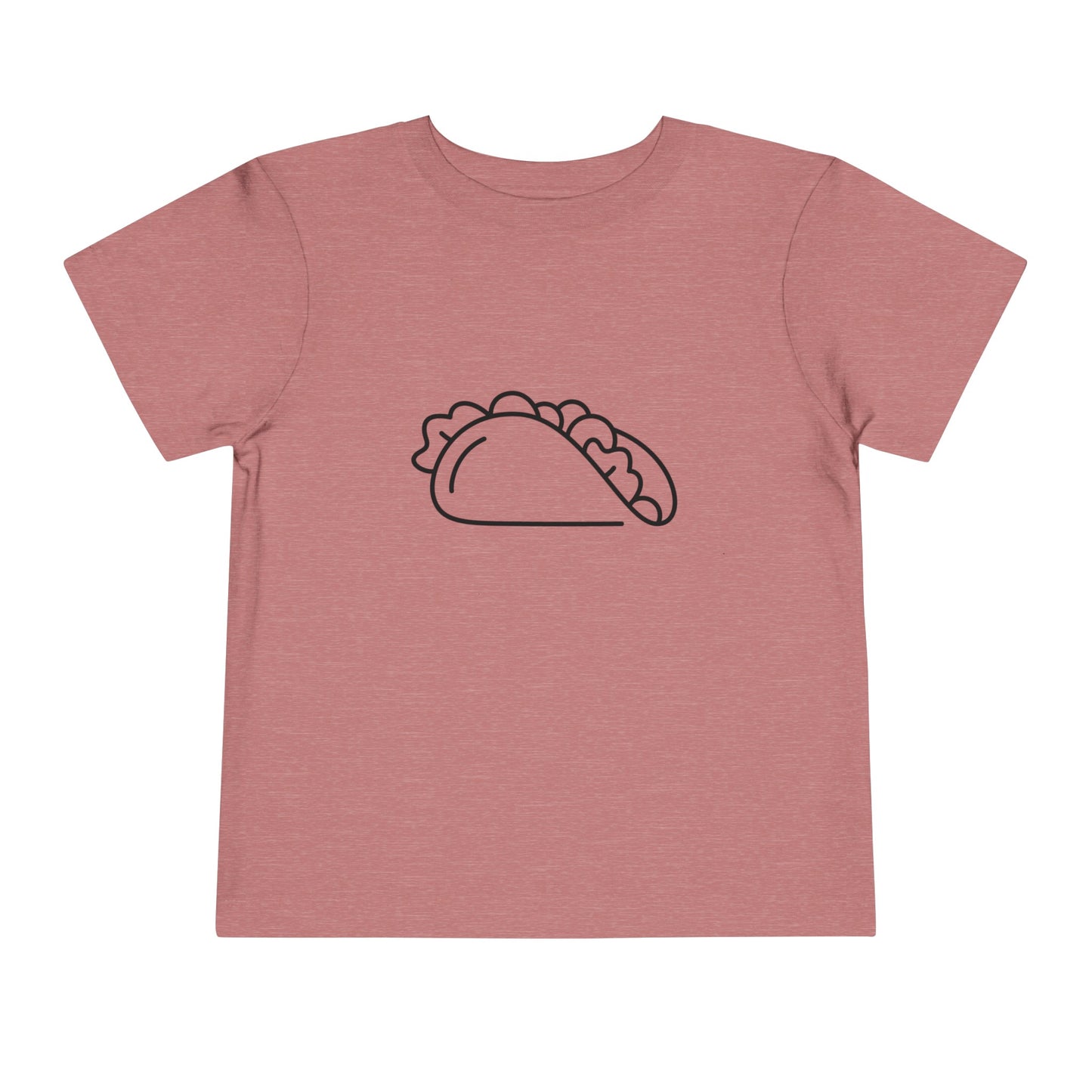 Crunchy Taco Print Toddlers T-Shirt