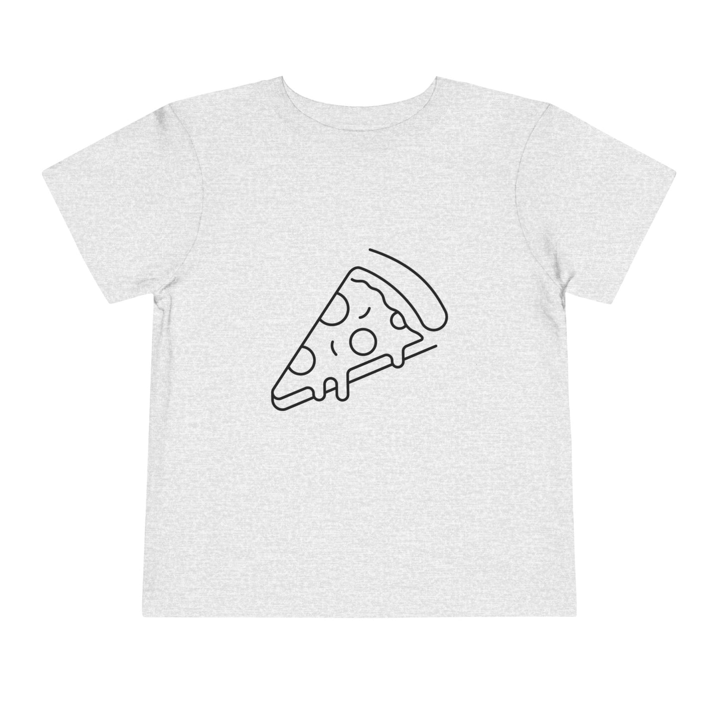 Cheesy Pizza Print Toddlers T-Shirt
