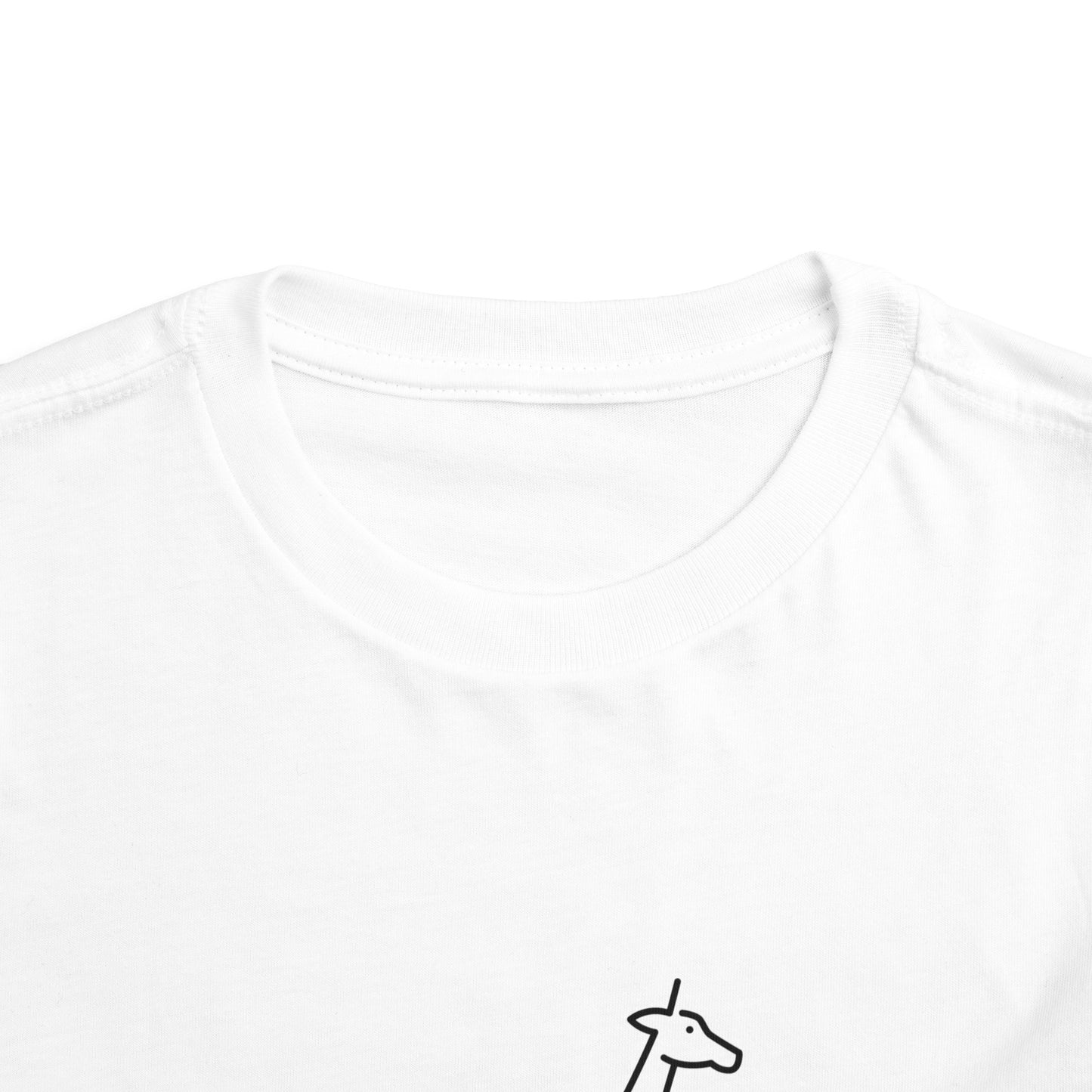 Giraffe Print Toddlers T-Shirt