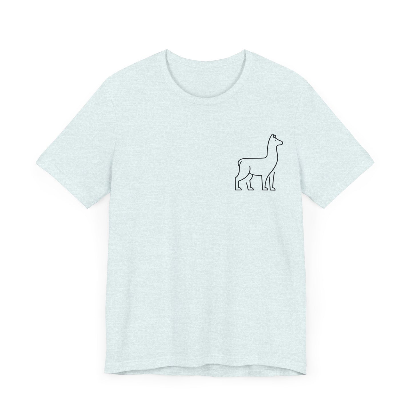 Alpaca Print Men & Women T-Shirt