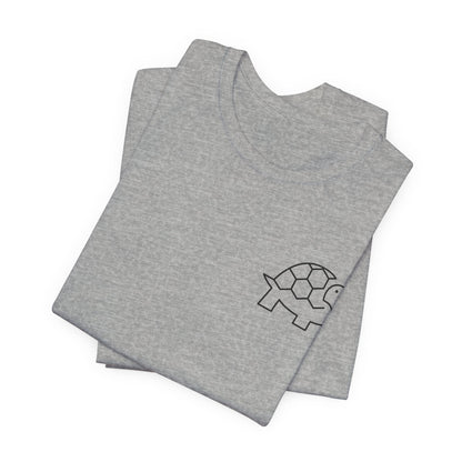 Tortoise Print Men & Women T-Shirt