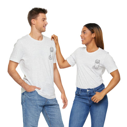 Standing Red Panda Print Men & Women T-Shirt