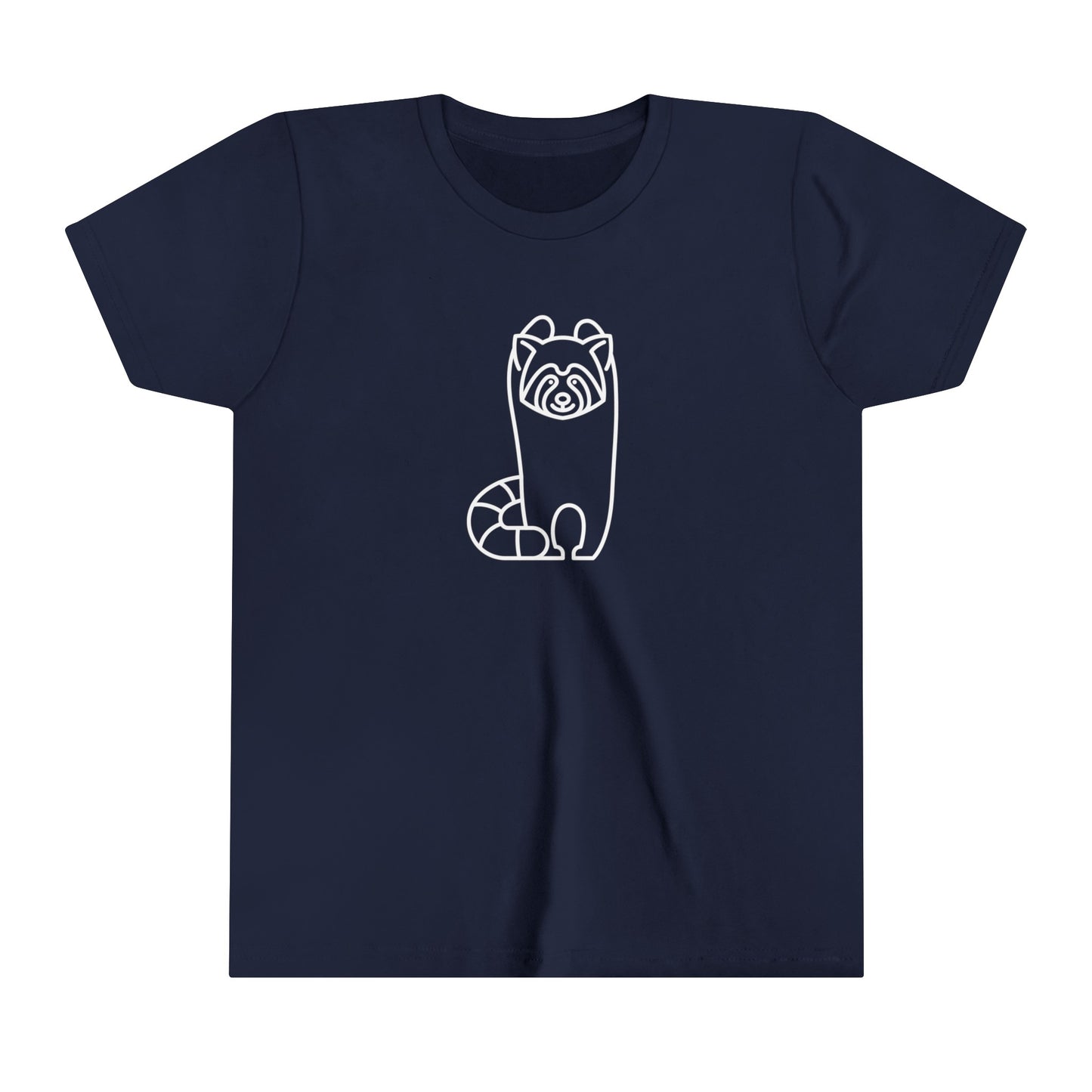 Standing Red Panda Print Youth T-Shirt