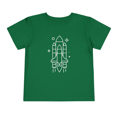 Rocket Ship Print Kids T-Shirt