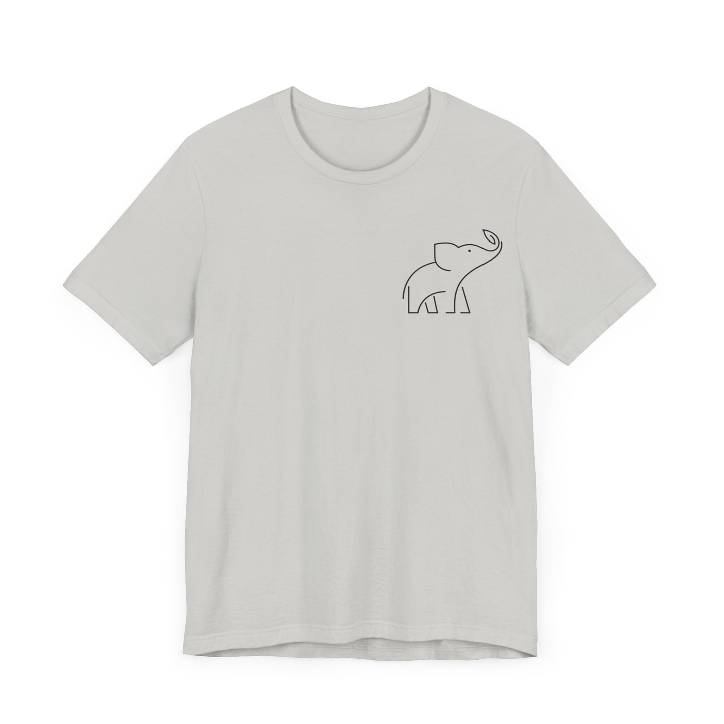 Elephant Print Men & Women T-Shirt