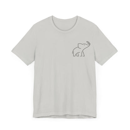 Elephant Print Men & Women T-Shirt