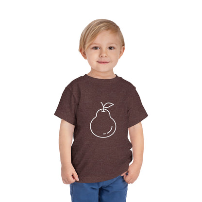 Pear Print Toddlers T-Shirt
