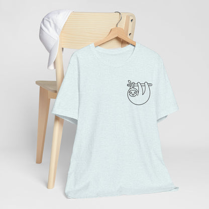 Sloth Print Men & Women T-Shirt