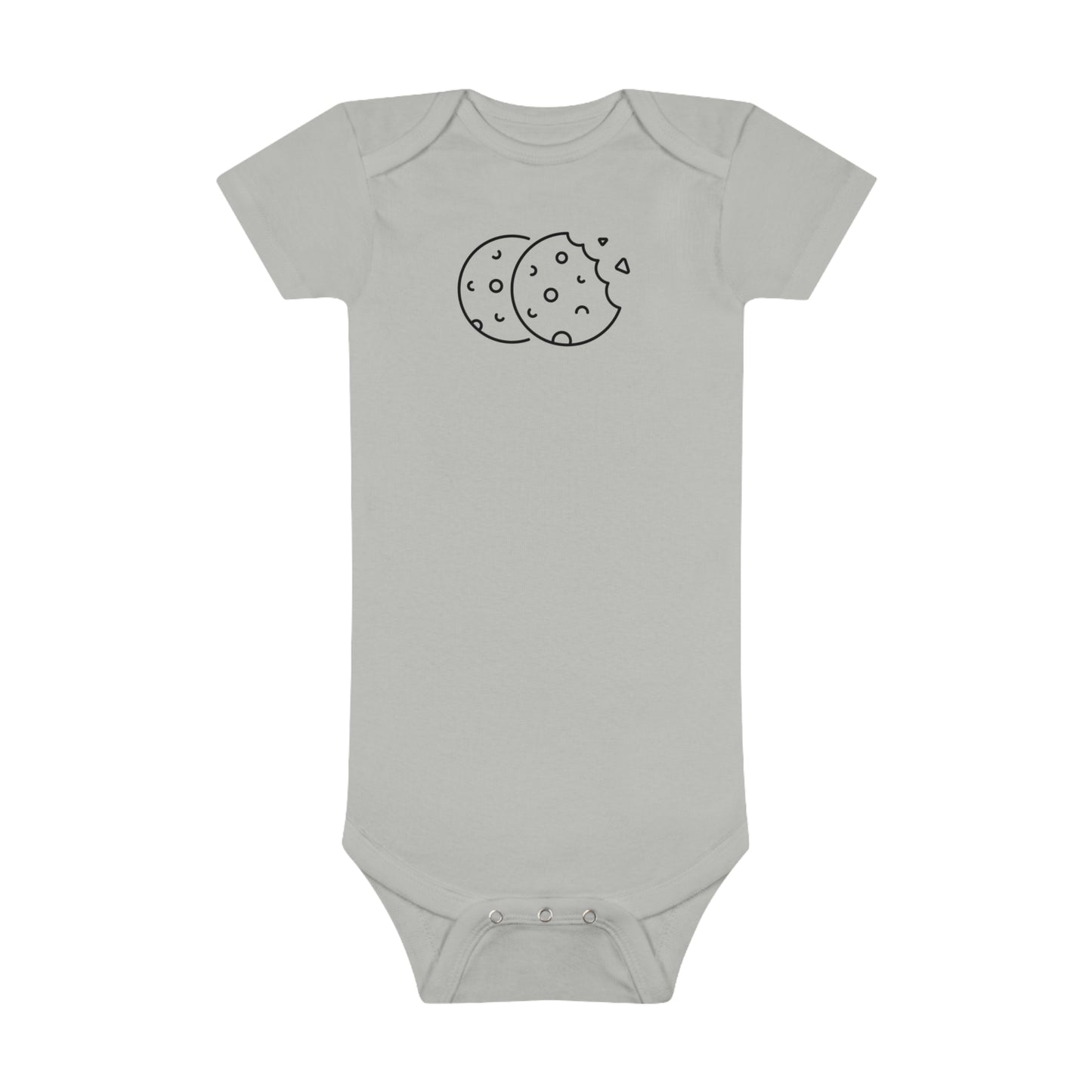 Chocolate Chip Cookies Print Baby Onesies