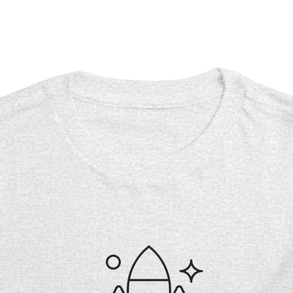 Rocket Ship Print Kids T-Shirt
