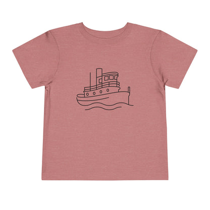 Tug Boat Print Kids T-Shirt