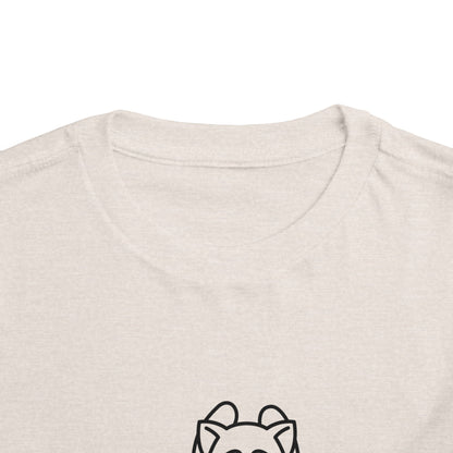 Standing Red Panda Print Toddlers T-Shirt