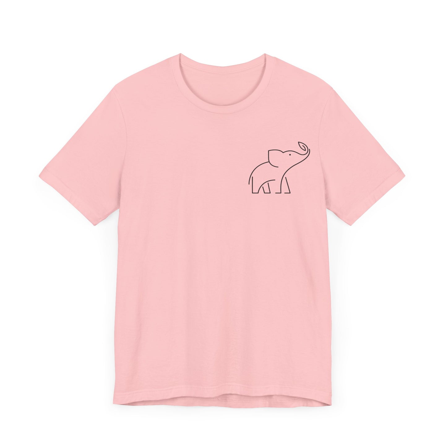 Elephant Print Men & Women T-Shirt