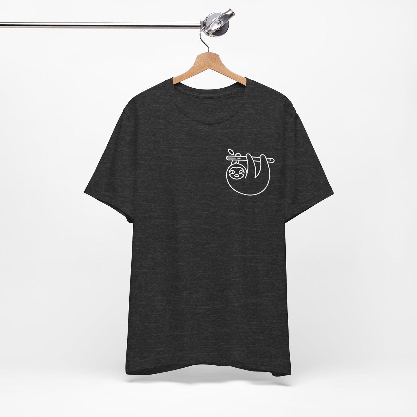 Sloth Print Men & Women T-Shirt
