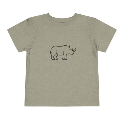 Rhino Print Toddlers T-Shirt