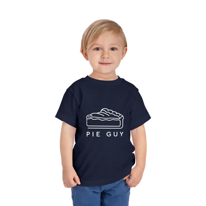 Pie Guy Print Toddlers T-Shirt