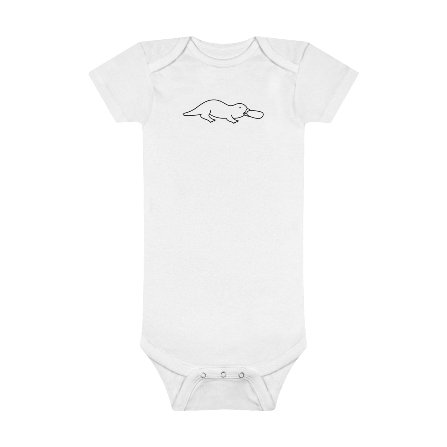 Platypus Print Baby Onesies