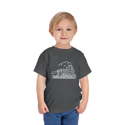 Choo-Choo Train Print Toddlers T-Shirt