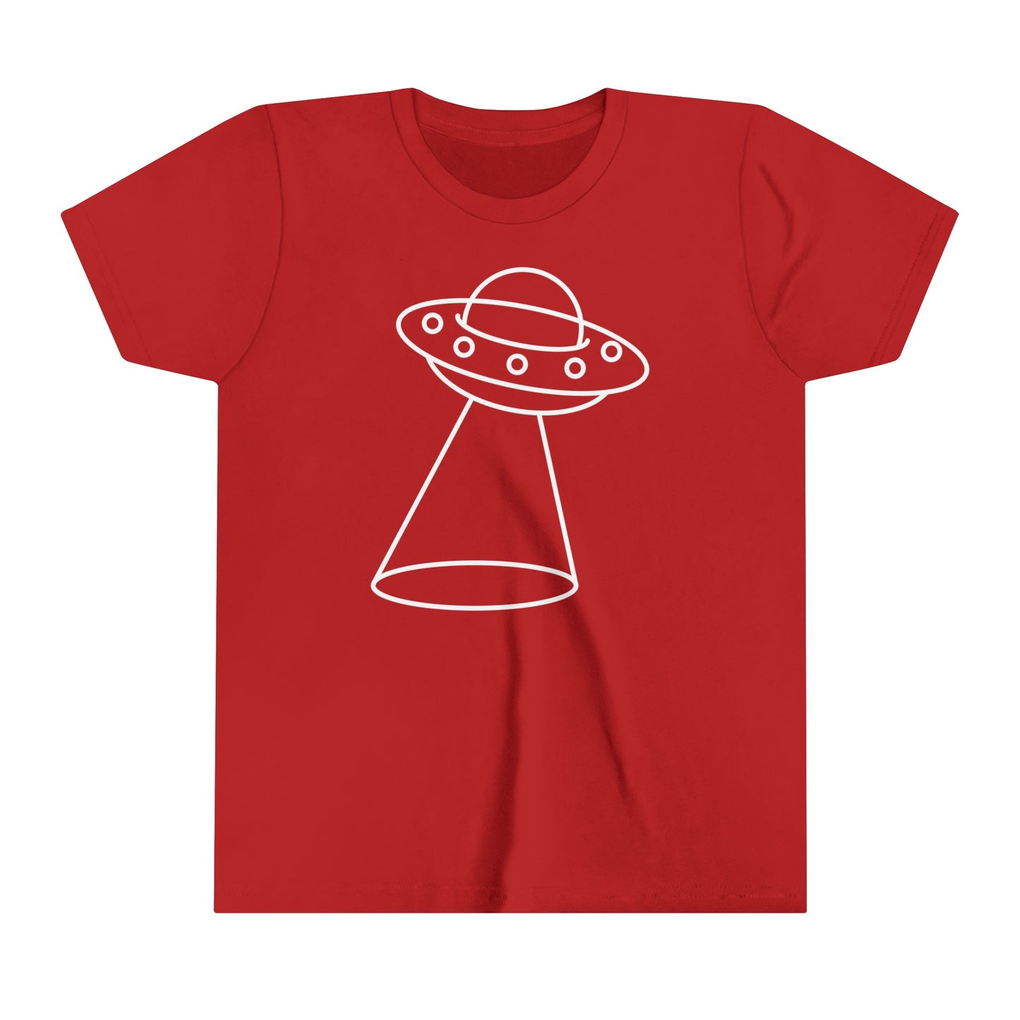 UFO with a Beam of Light Youth T-Shirt
