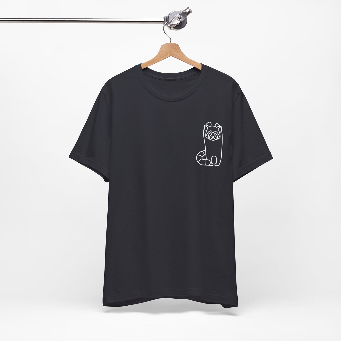 Standing Red Panda Print Men & Women T-Shirt