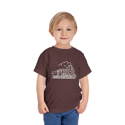 Choo-Choo Train Print Toddlers T-Shirt