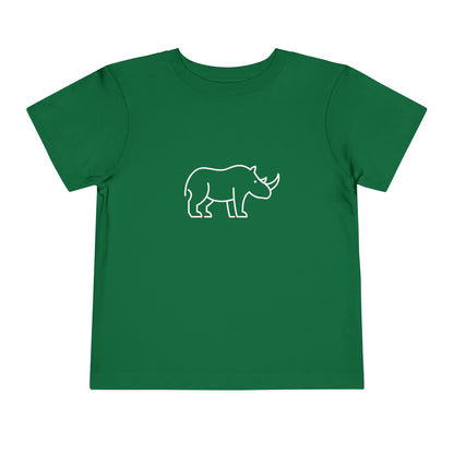 Rhino Print Toddlers T-Shirt