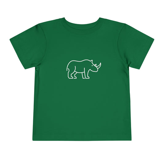 Rhino Print Toddlers T-Shirt
