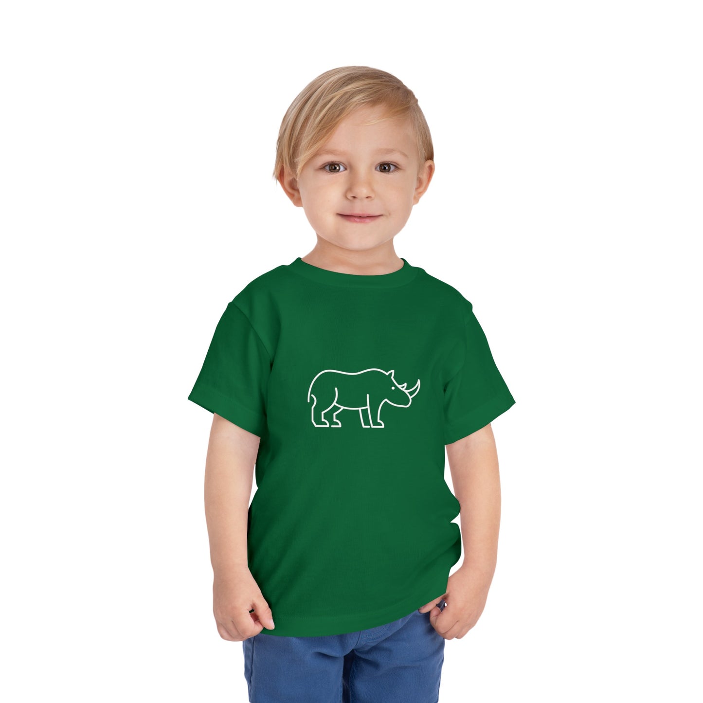 Rhino Print Toddlers T-Shirt