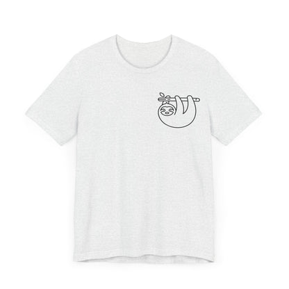 Sloth Print Men & Women T-Shirt