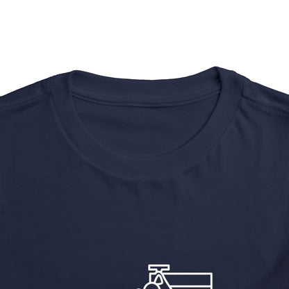 Zooming Race Car Print Kids T-Shirt