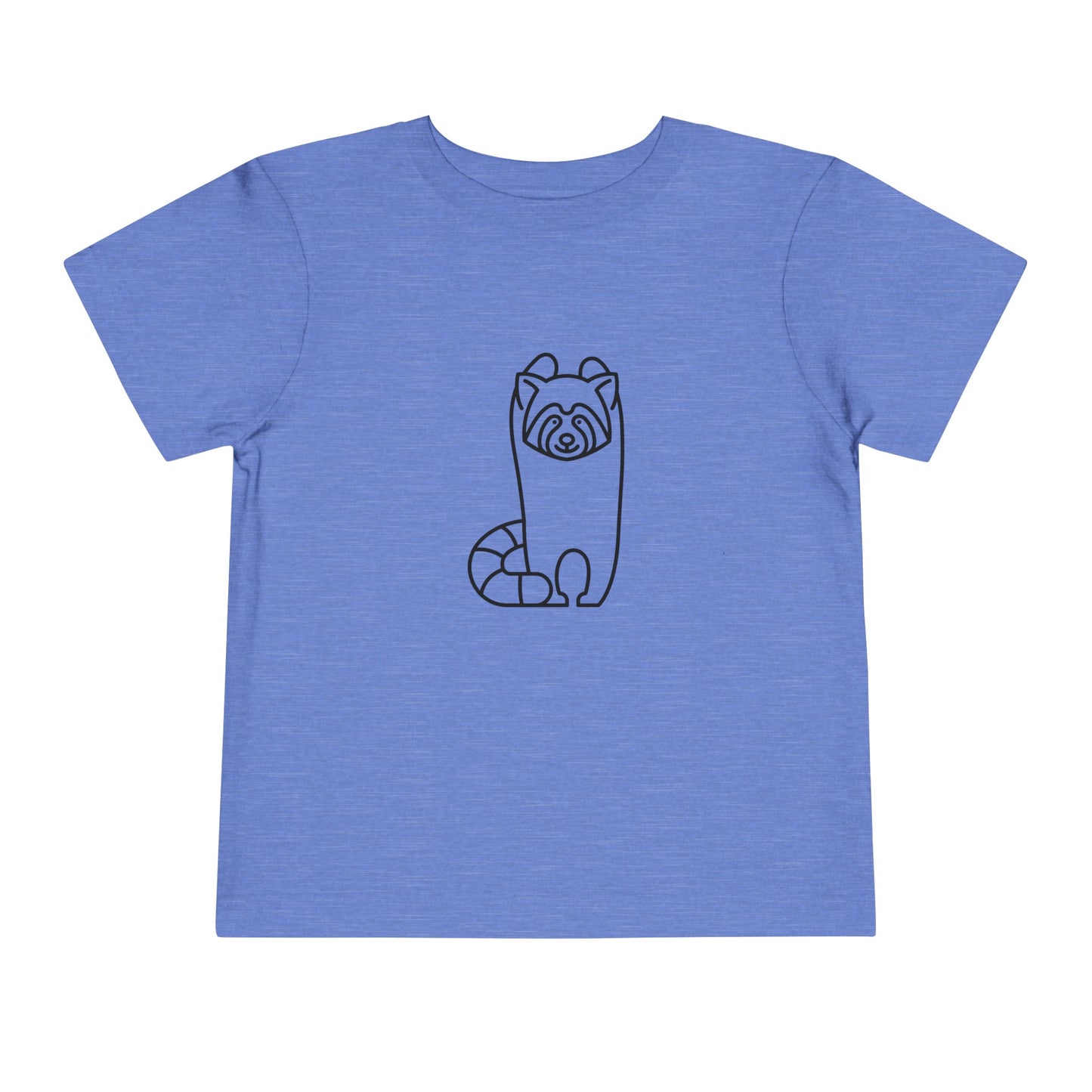 Standing Red Panda Print Toddlers T-Shirt