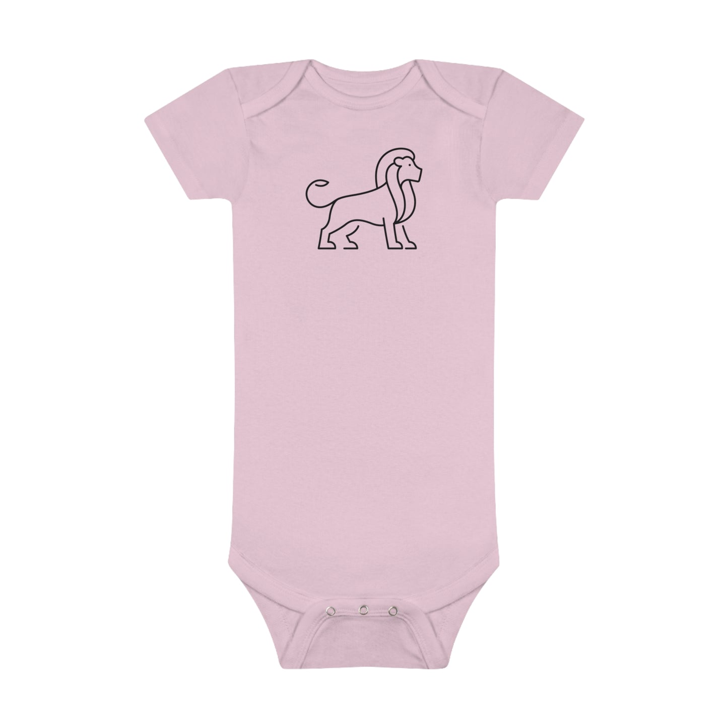 Lion Print Baby Onesies