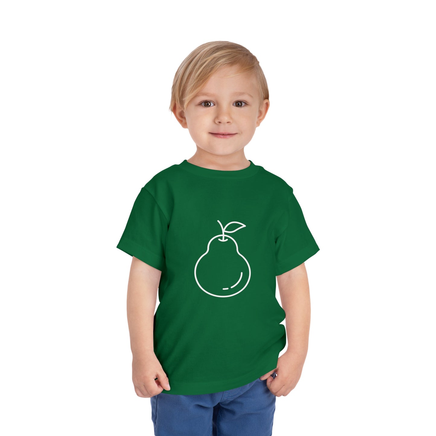 Pear Print Toddlers T-Shirt