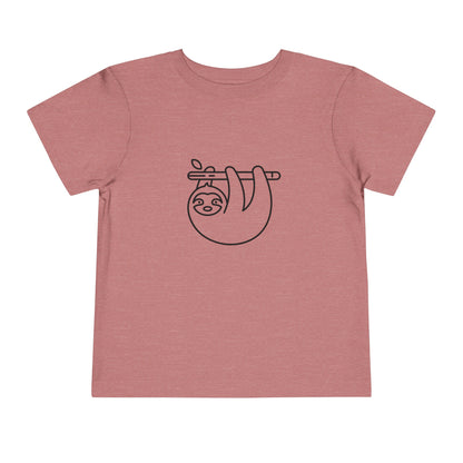 Sloth Print Toddlers T-Shirt