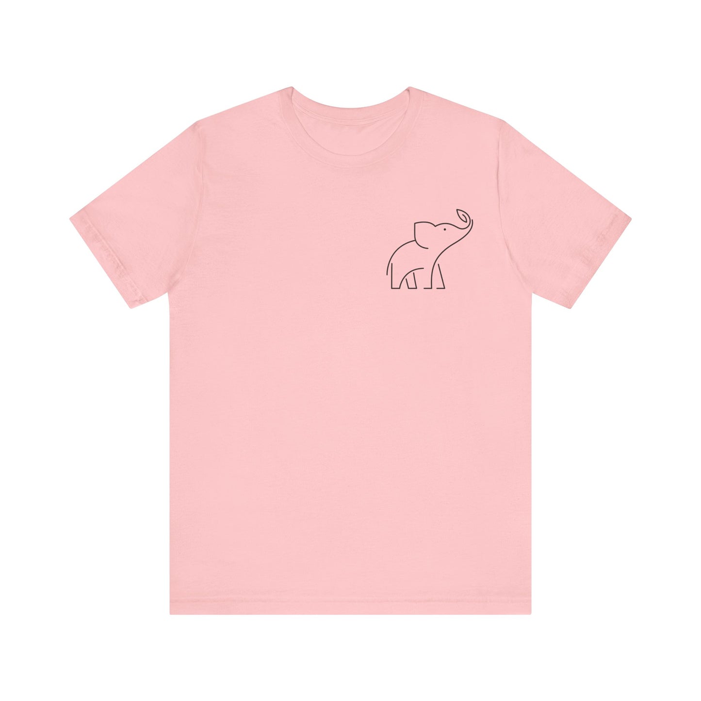 Elephant Print Men & Women T-Shirt