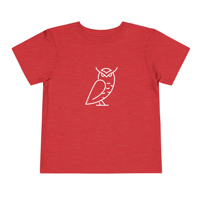 Owl Print Toddlers T-Shirt