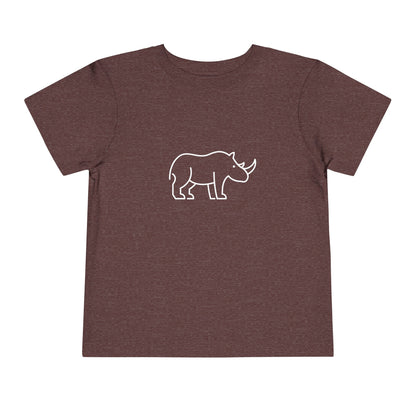 Rhino Print Toddlers T-Shirt