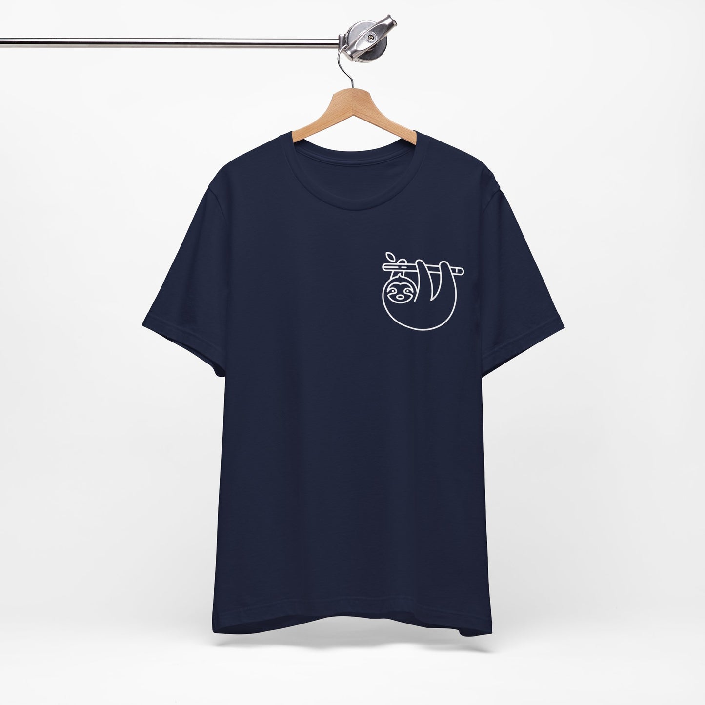 Sloth Print Men & Women T-Shirt