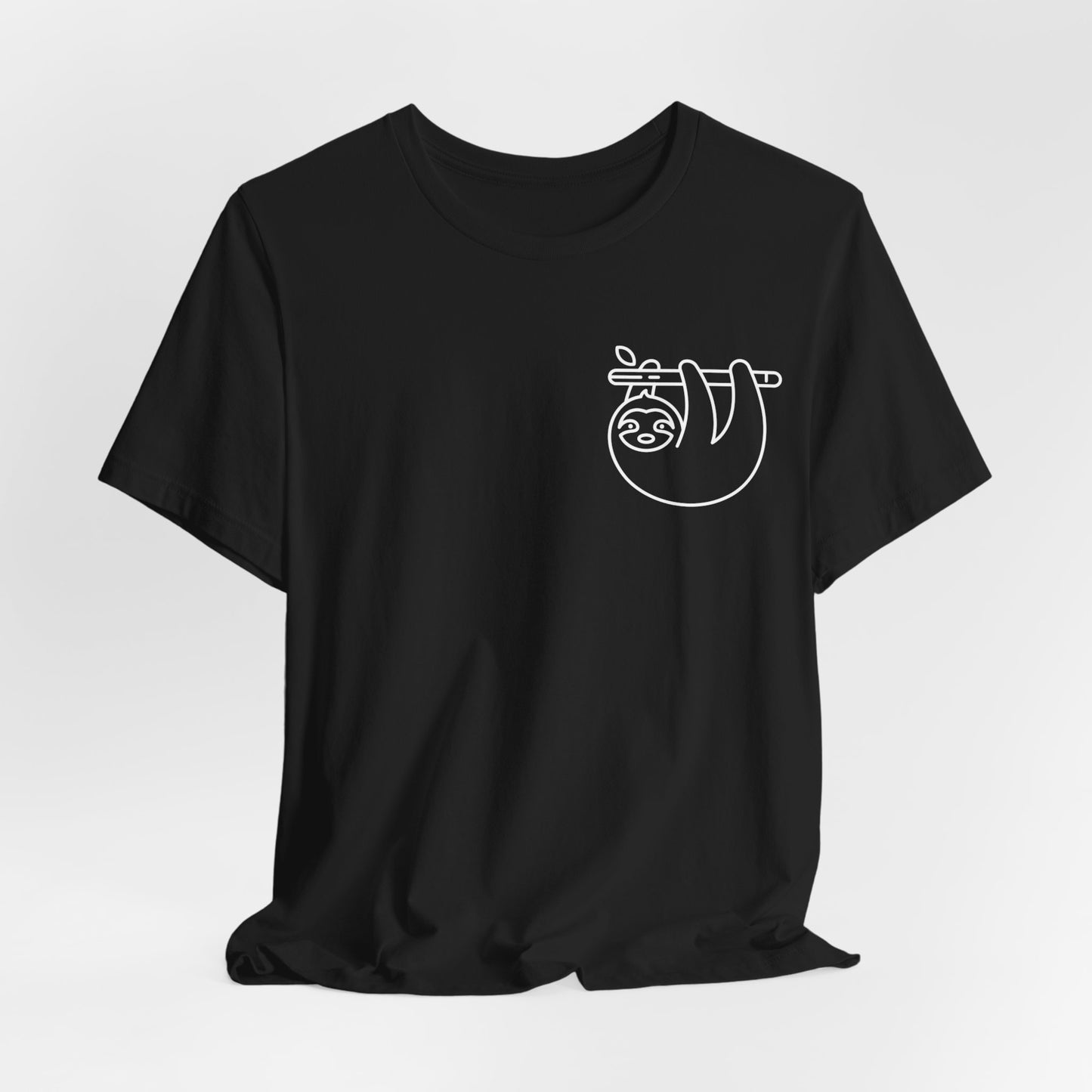 Sloth Print Men & Women T-Shirt