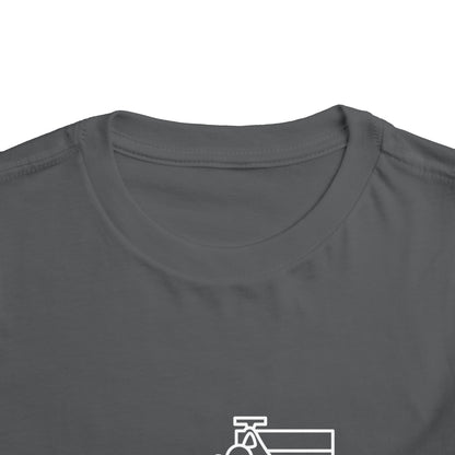 Zooming Race Car Print Kids T-Shirt