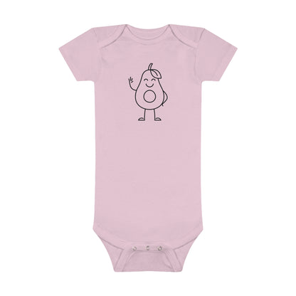 Happy Avocado Print Baby Onesies