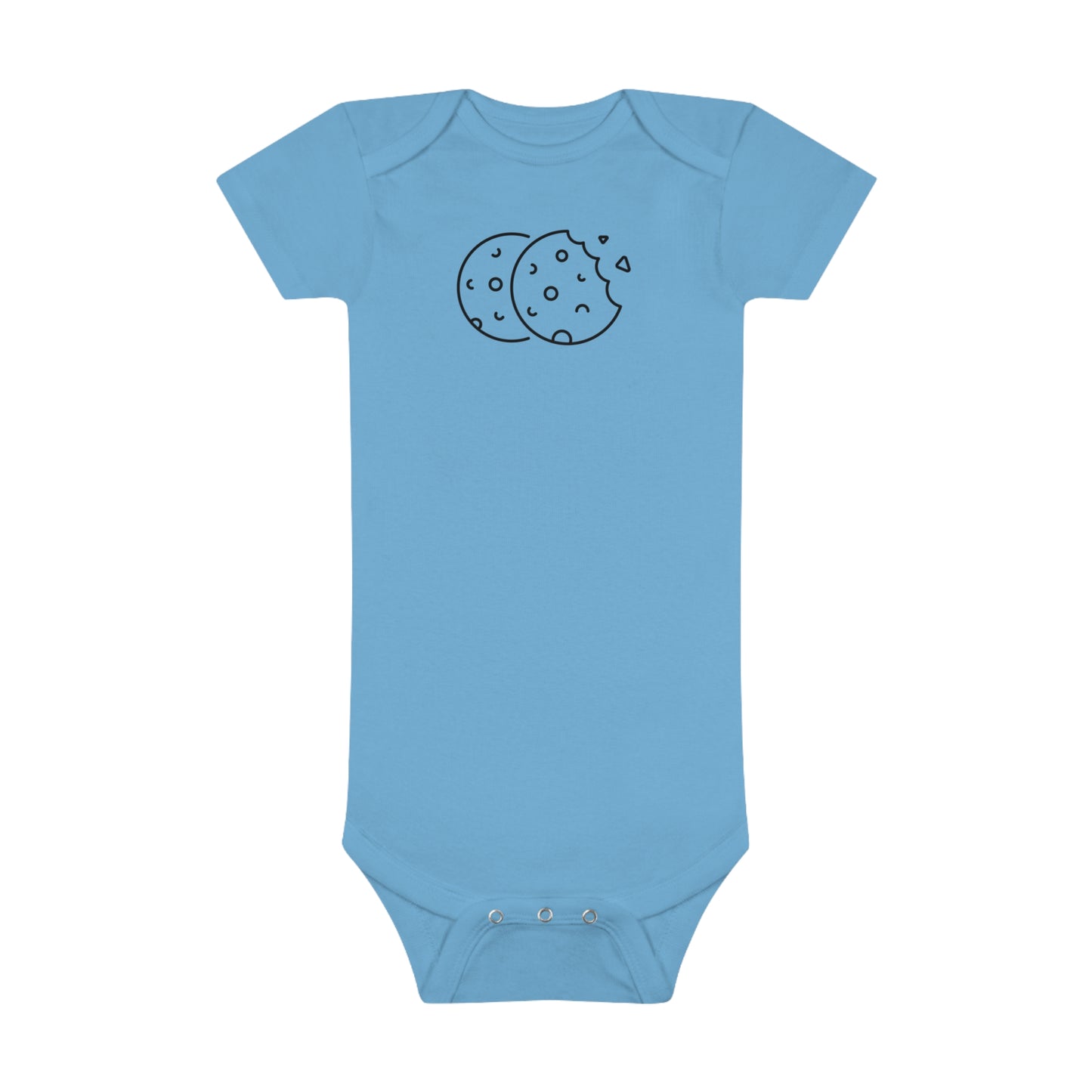 Chocolate Chip Cookies Print Baby Onesies