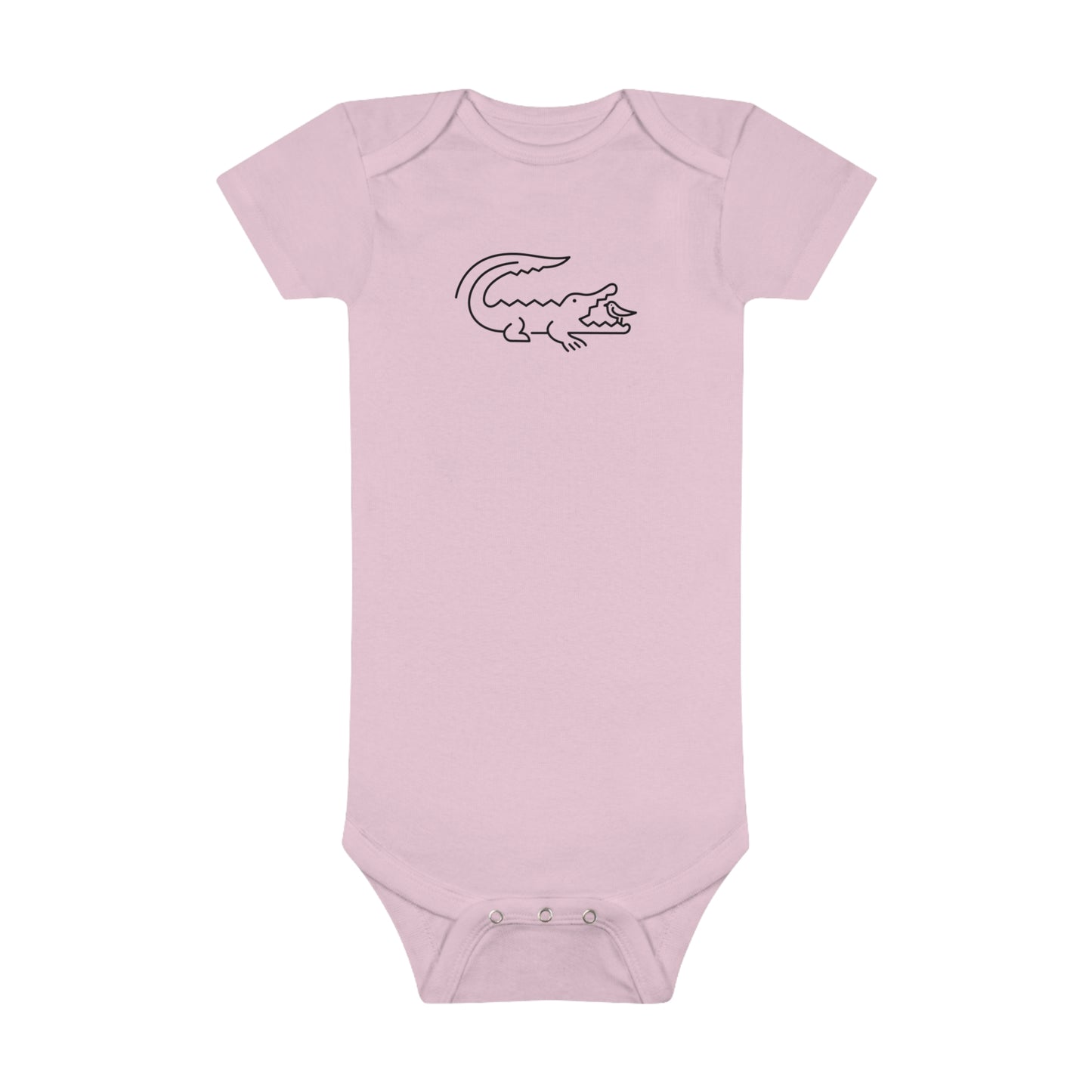 Alligator Print Baby Onesies