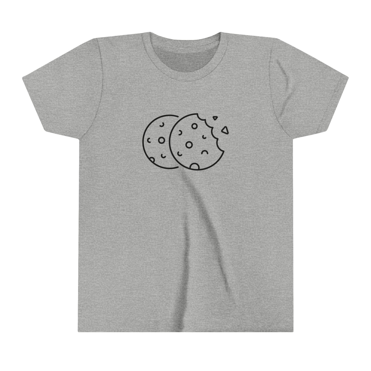 Chocolate Chip Cookies Print Youth T-Shirt