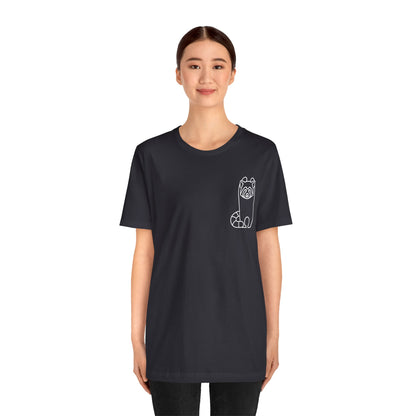 Standing Red Panda Print Men & Women T-Shirt