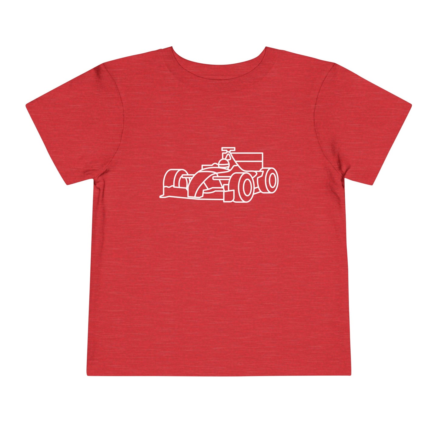 Zooming Race Car Print Kids T-Shirt