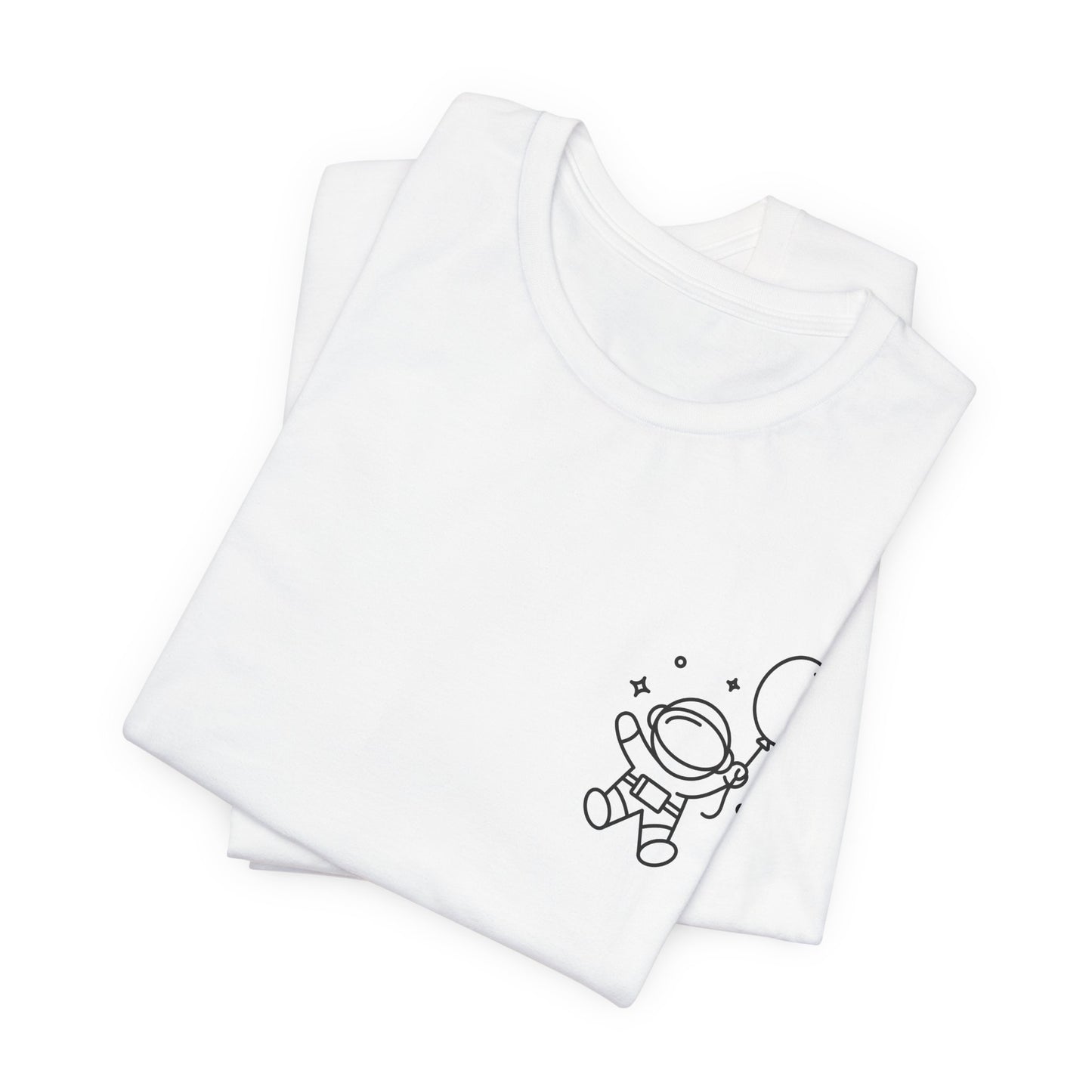 Astronaut Print Men & Women T-Shirt