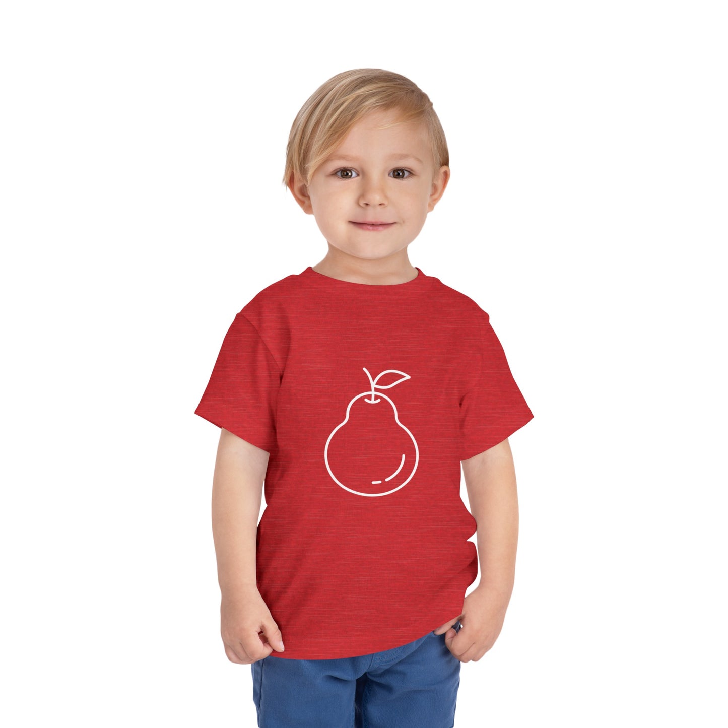 Pear Print Toddlers T-Shirt